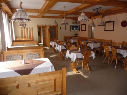 Restaurace nedaleko Českých Budějovic - vnitrek